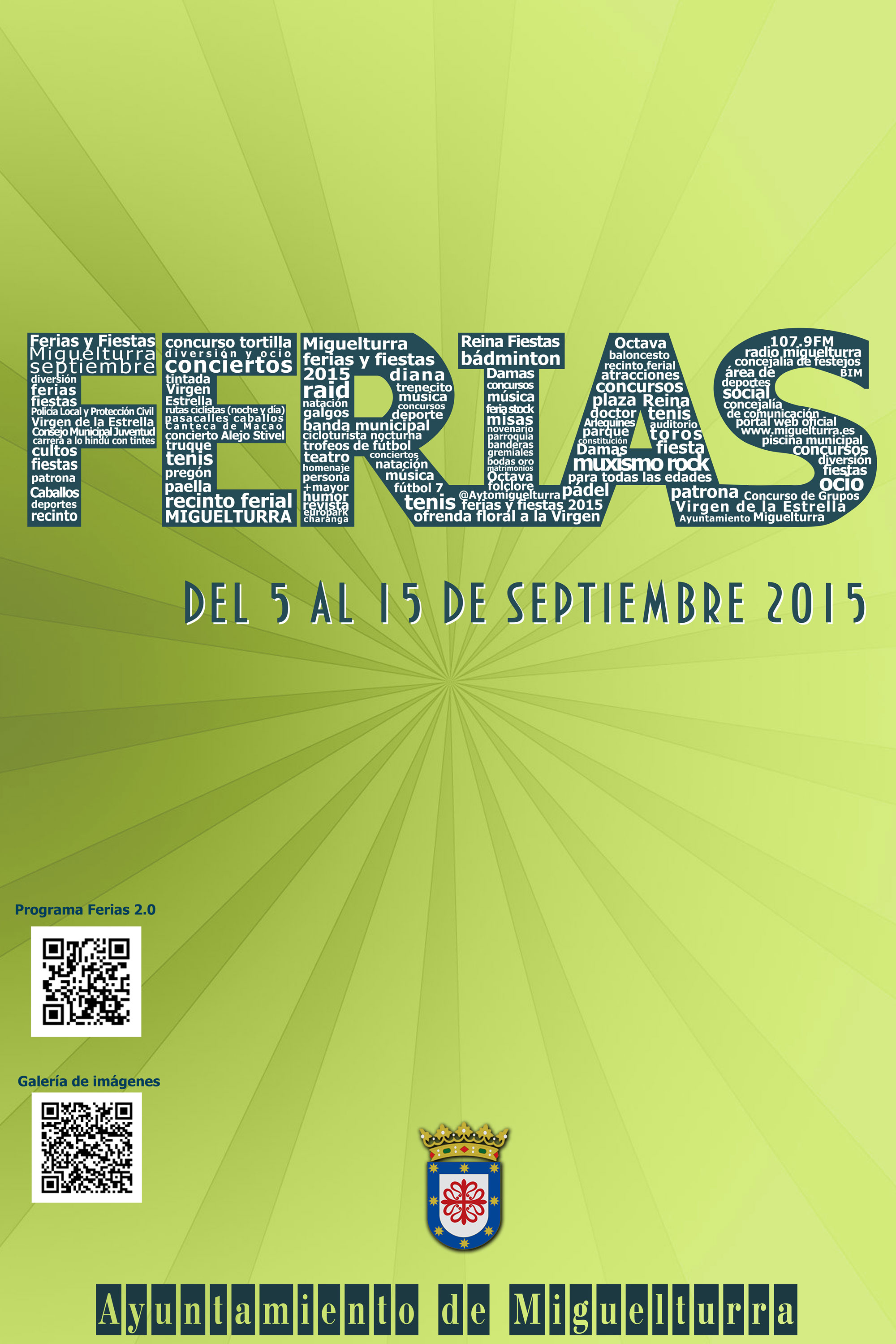 Ferias y Fiestas en honor a la Virgen de la Estrella 2015 Miguelturra